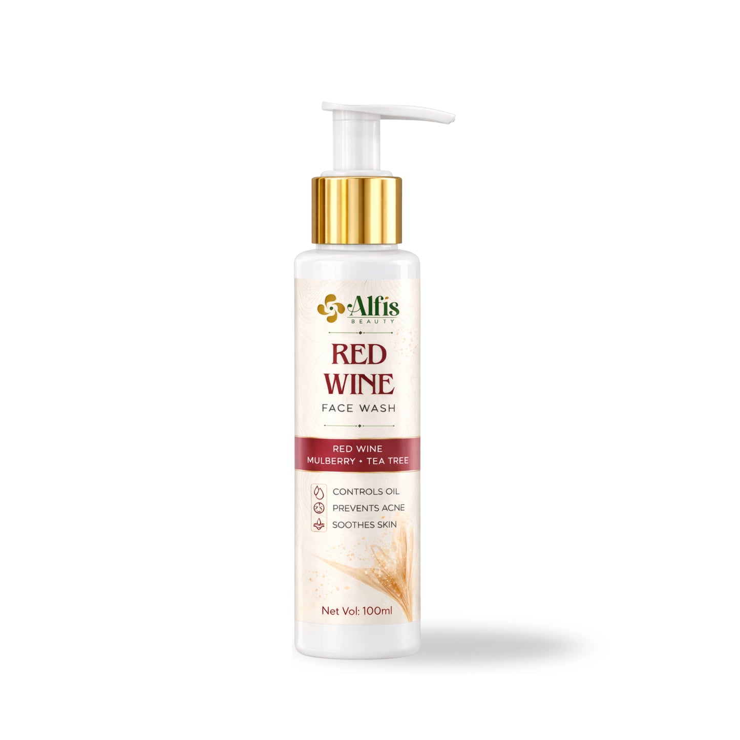 Alfis Beauty | Red wine Facewash | 100ml