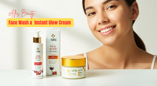 Alfis Beauty Face Wash and Instant Glow Cream review for radiant skin