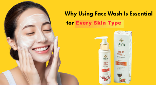 Daily facial cleansing with Alfis Beauty face wash to remove impurities and support healthy skin 