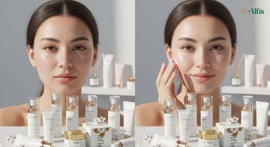 Top skin brightening and whitening face creams Alfis Beauty customer testimonials