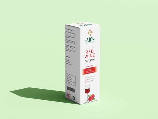 Alfis Beauty | Red wine Facewash