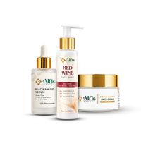 Alfis Beauty Glow Combo (Cleanser + Serum + Cream)