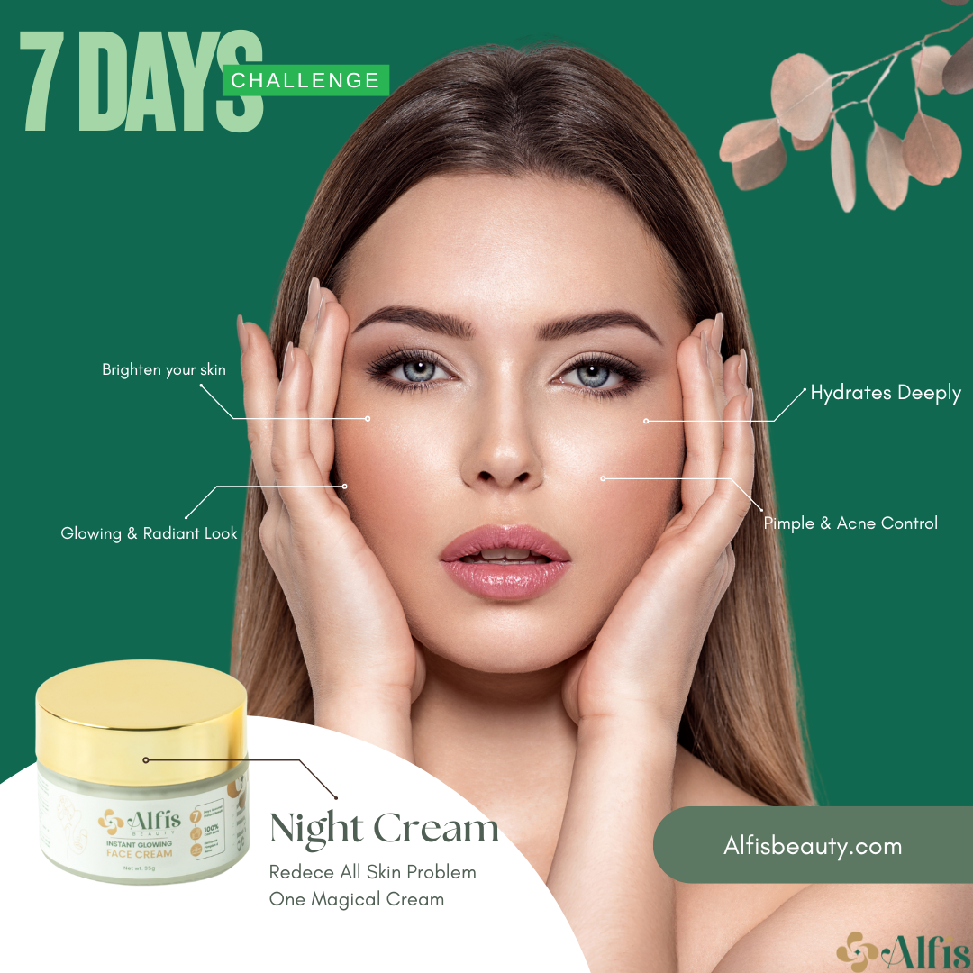 Alfis Beauty | Instant Glowing Cream + 10% Niacinamide Serum Combo