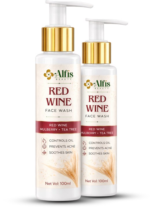 Alfis Beauty | Red wine Facewash | BUY 1 GET 1 FREE