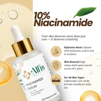 Niacinamide serum with zinc and hyaluronic acid benefits