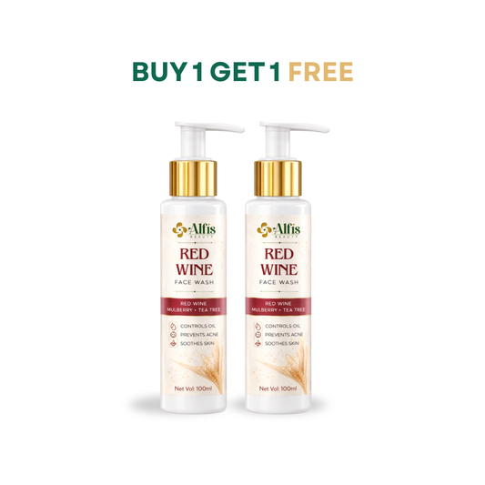 Alfis Beauty | Red wine Facewash | BUY 1 GET 1 FREE