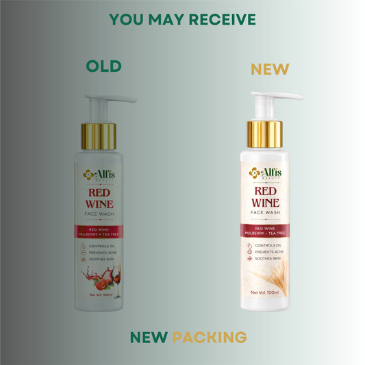Alfis Beauty | Red wine Facewash | BUY 1 GET 1 FREE