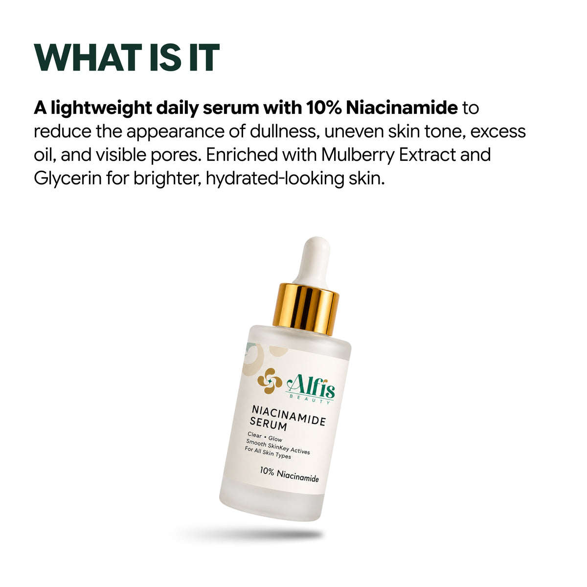 Alfis Beauty Niacinamide Face Serum 30ml