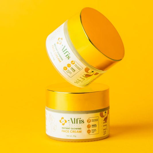 Alfis Beauty Face Glowing kit | 1 Glowing Cream + 1 Facewash