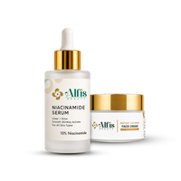 Alfis Beauty | Instant Glowing Cream + 10% Niacinamide Serum Combo