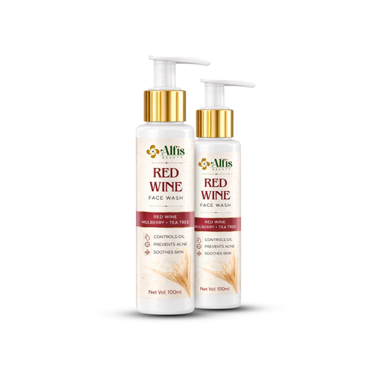 Alfis Beauty | Red wine Facewash | BUY 1 GET 1 FREE