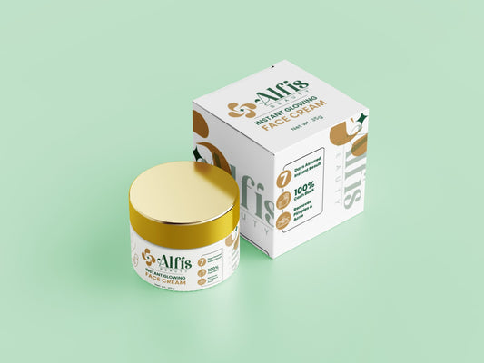 Alfis Beauty Face Glowing kit | 2 Glowing Cream + 1 Facewash