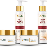 Instant Glow Facewash & Cream Combo (Buy 1 Combo, Get 1 Combo Free)