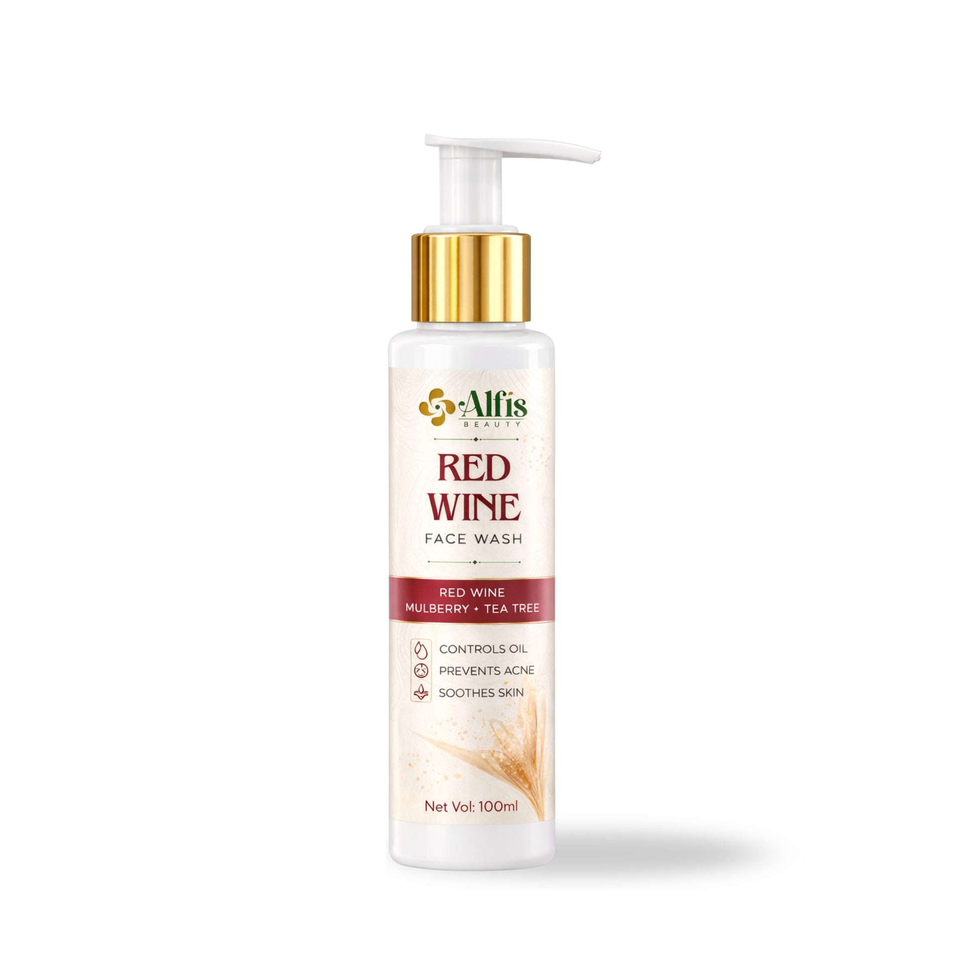 Alfis Beauty | Red wine Facewash | 100ml